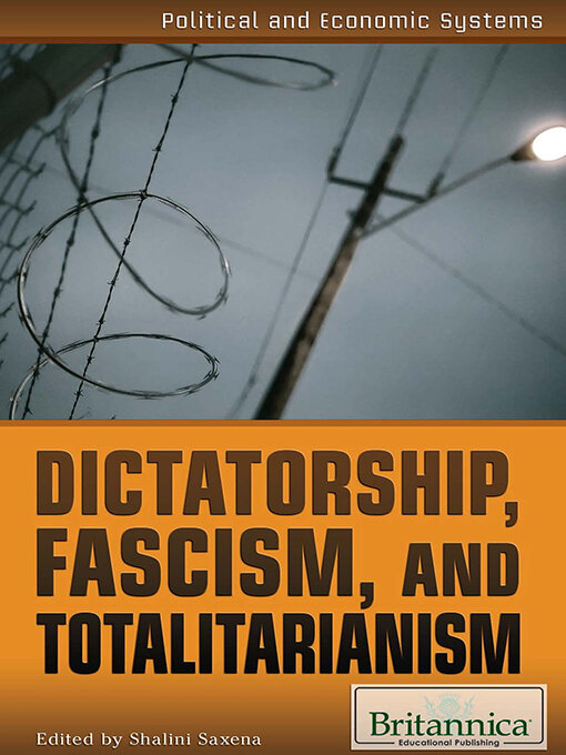 Upplýsingar um Dictatorship, Fascism, and Totalitarianism eftir Shalini Saxena - Biðlisti